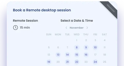 Remote support image
