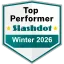 slashdot top performer winter 2026 award image