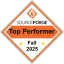 source forge top performer fall 2025 award image